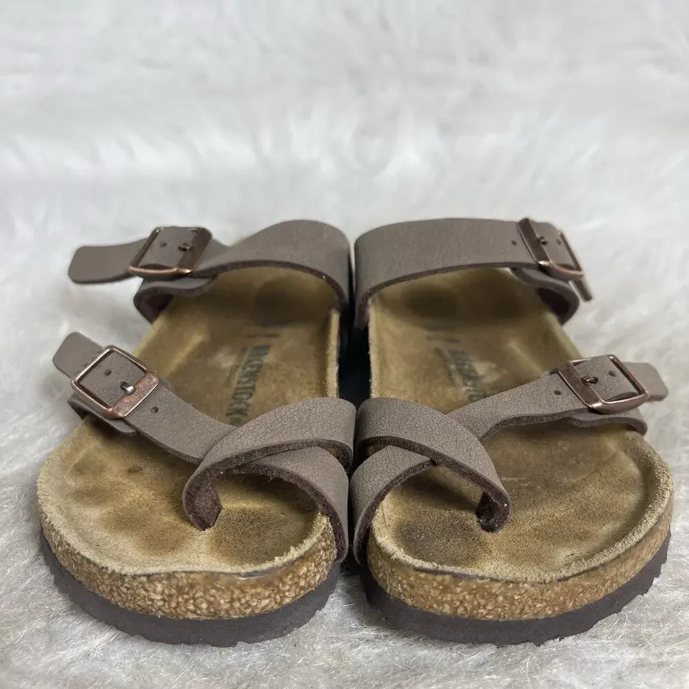 Birkenstock Mayari Birko-Flor Mocha Sandals Kids EU 32, US 1 Narrow Germany